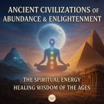 Ancient Civilizations of Abundance & Enlightenment image of man and his chakras at Radiant You