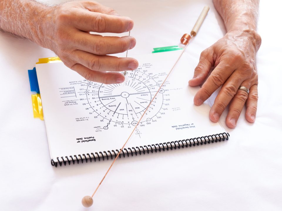 Rodrigo Ortiz dowsing. Energy Clearing at Radiant You