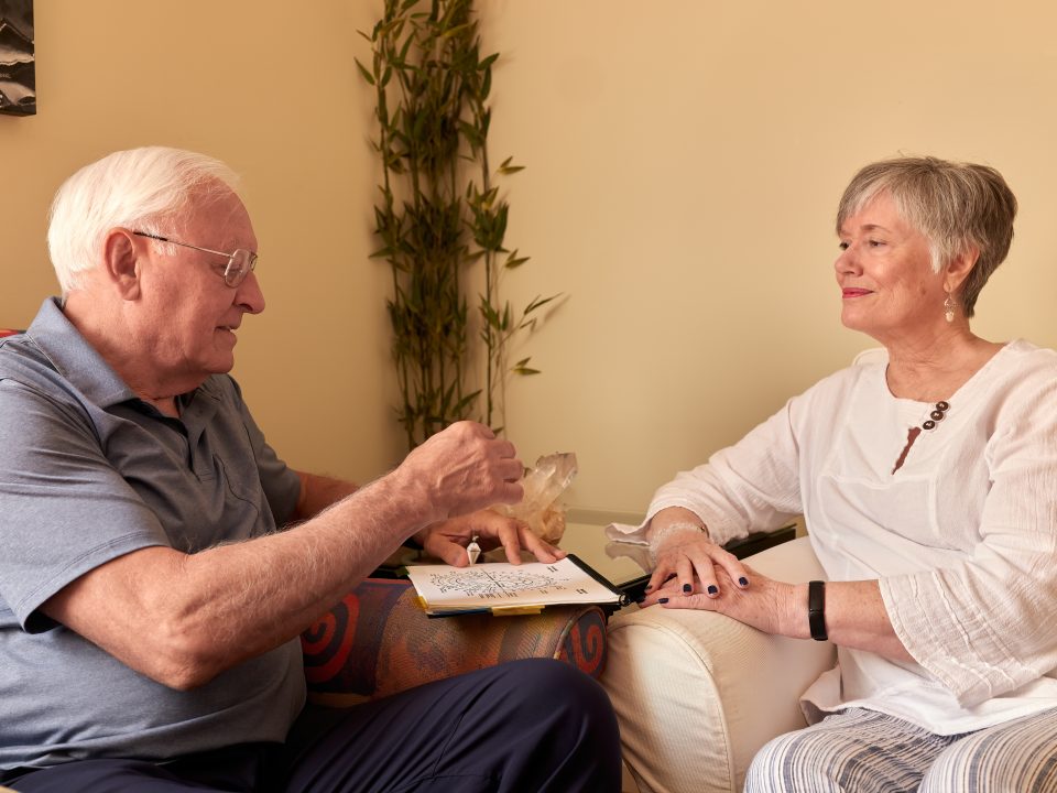 Rodrigo Ortiz uses Energy Clearing to clear negative energy & restore balance at Radiant You